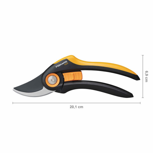 Sécateur Plus à lame franche P521 - Ø 24 mm - poignée FiberComp - FISKARS