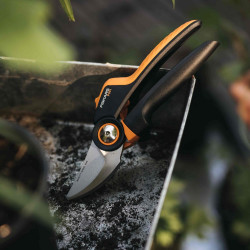 Sécateur X-series P961 lame franche Ø 26 mm - à crémaillère - poignée tournante - grande main - FISKARS