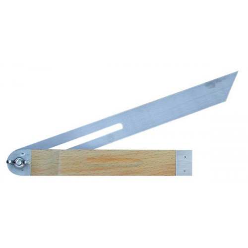 Fausse équerre de menuisier 250 mm - talon plastique - OUTIFRANCE