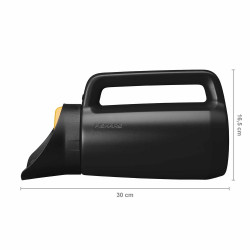Epandeur Solid - bouton de réglage - options de débit - système de verrouillage - FISKARS
