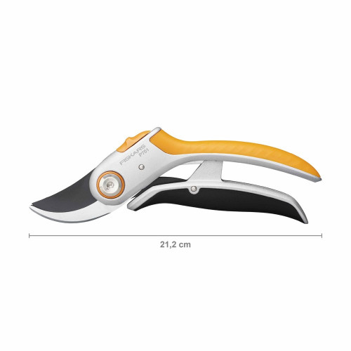 Sécateur Plus P751 à lame franche en métal - Ø 24 mm - Power lever - FISKARS