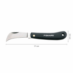 Couteau Serpette pour fendre et tailler de marque FISKARS, référence: J585500