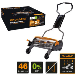 Tondeuse à gazon manuelle StaySharp - FISKARS