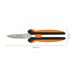 Cisaille de jardin polyvalente Solid™ SP320 - lames en acier inoxydable - manche Softgrip® - FISKARS