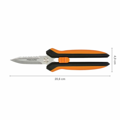 Cisaille de jardin polyvalente Solid™ SP320 - lames en acier inoxydable - manche Softgrip® - FISKARS