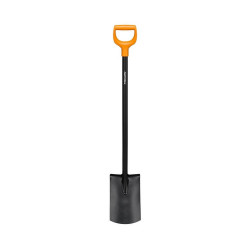 Bêche ronde Solid (manche métallique) de marque FISKARS, référence: J9529500