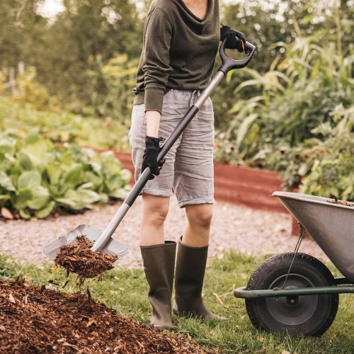 Pelle Ergonomic (grise) - FISKARS