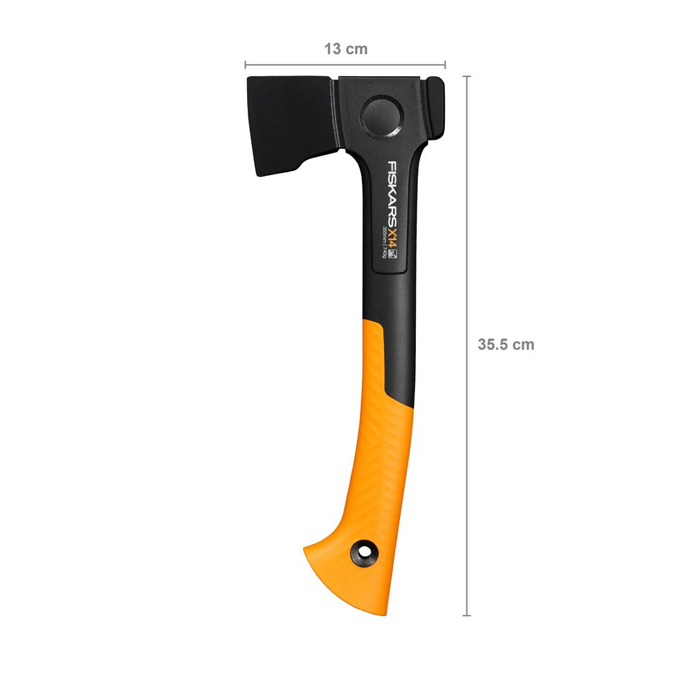 Hache Fiskars X Series X14 350 mm Acier FiberComp