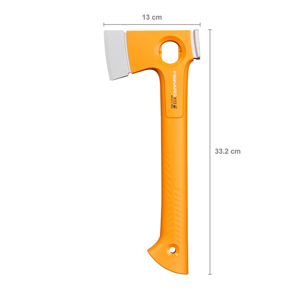 Hachette de randonnée X13 Fiskars .33 5 x .14 cm