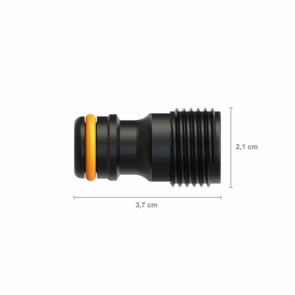 Nez de robinet Mâle 21 mm