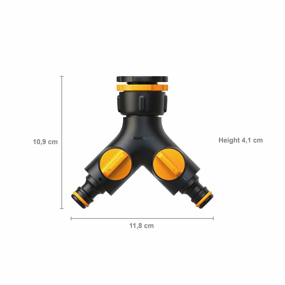 FISKARS Nez de robinet double toutes tailles