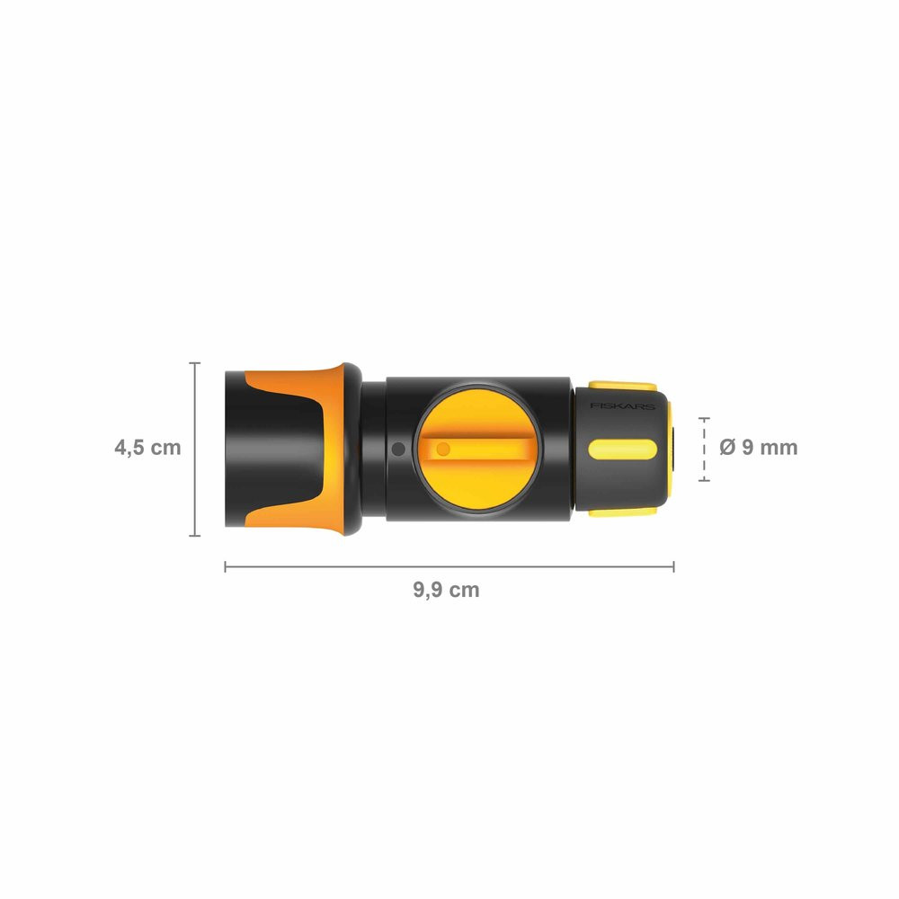 Raccord de tuyau ONOFF 9 mm