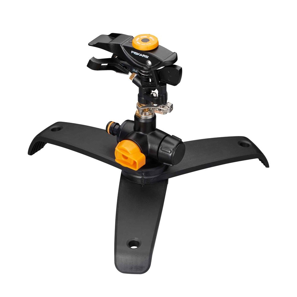 Fiskars Arroseur à Pulsations Valve onoff avec contrôle du Schémé de Pulvérisation et contrôle de la Rotation taille universelle portée de ø 26 600 g 1027050 - vue 10