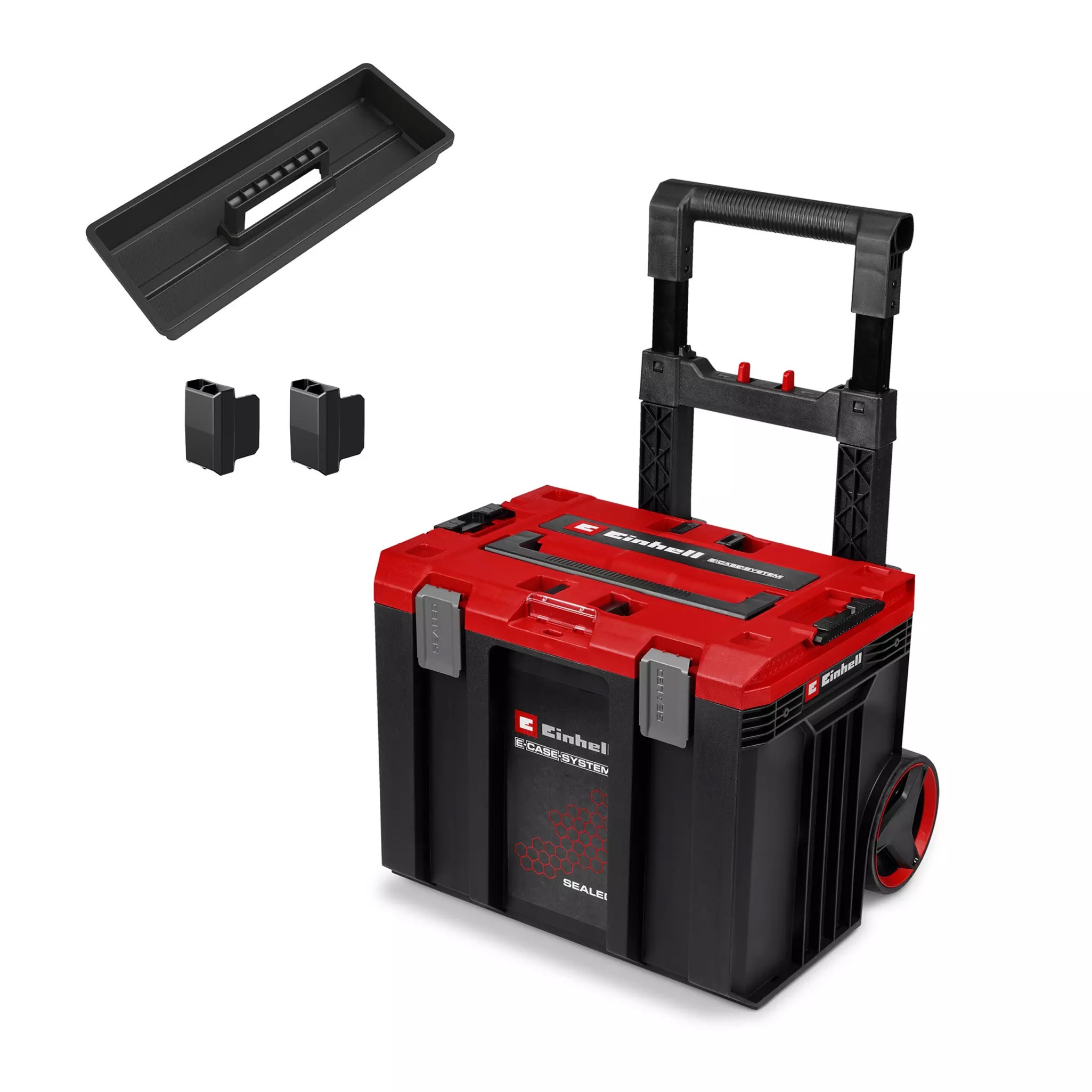 Einhell Coffret de rangement sur roulette E Case SEALED 120 kg max étanche à la poussière et aux projections d’eau - vue 2
