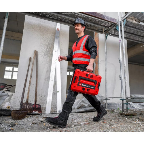 Coffret de transport étanche compact E-Case S-F - IP65 - mousse de protection - 90 kg - EINHELL 
