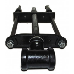 Plateau d’établi - HOBBY - hêtre massif 1150 x 600 x 40 mm – 1 presse – perçage 19 mm - Pinié