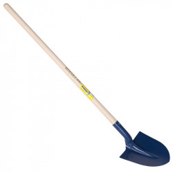 Pelle à terre, fortification 29 cm emmanchée 1,30 m, pour le maçon et le BTP - PERRIN  