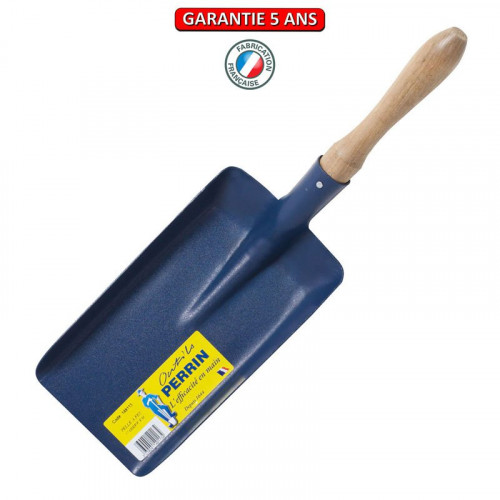 Pelle à feu carrée emmanchée - PERRIN  