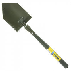 Pelle pioche pliante de camping, pelle US - PERRIN  