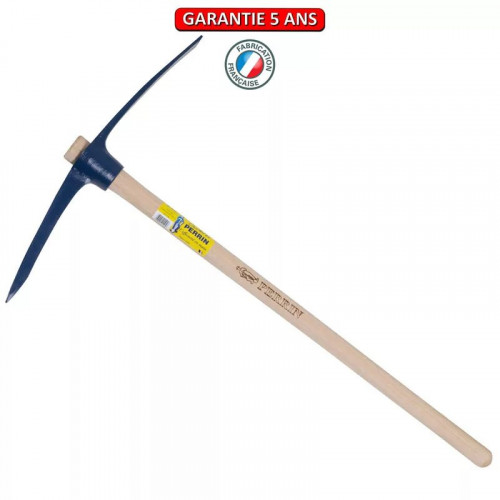 Pioche terrassier 2,5 kg il Rond manche 90 cm PEFC 70 % - PERRIN  