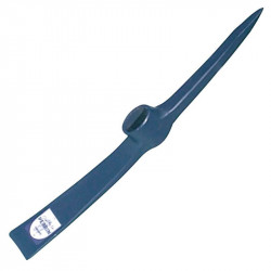 Pioche terrassier oeil ovale 2,5 kg sans manche - PERRIN  
