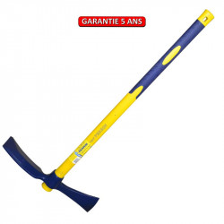 Pioche hache 2,5 kg manche composite, manche incassable en fibre de verre de marque PERRIN  , référence: B3826400