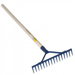 Râteau d'entreprise16 dents manche 150 cm PEFC - PERRIN  
