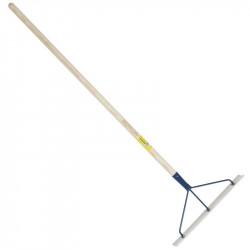 Racloir à enrobé 60 cm alu emmanché douille renforcée emmanché 1,30 m - PERRIN  