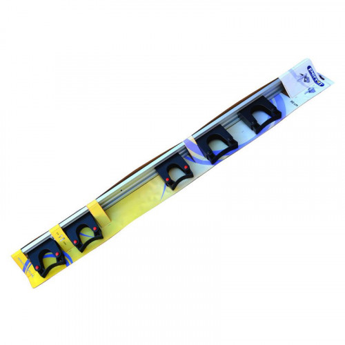 Cinq Porte-Outils ( 2 X 30/40 mm, 3 X 20/30 mm) sur rail - 900 mm - PERRIN  