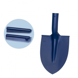 Pelle à terre avec rebords ronds soudés sans manche - 21 cm de marque PERRIN  , référence: B8146700