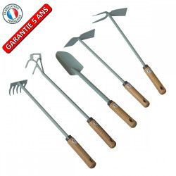 Lot outils extra-long – pack jardin manche long – 5 pièces de marque PERRIN  , référence: B9521800