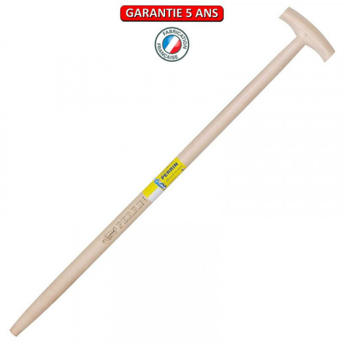 Manche béquille fraisée 95 cm pour bêche louchet douille 38 - PERRIN  