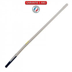 Manche courbe 1,35 m perce pour fourche à fumier à soie avec ferule et capuchon de marque PERRIN  , référence: J3810800