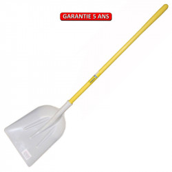 Pelle plastique blanche alimentaire manche nupla droit + etiquette alimentaire de marque PERRIN  , référence: J3815700