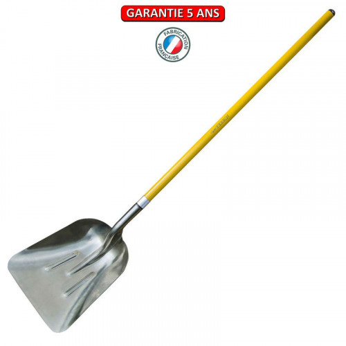 Pelle extra creuse alu manche composite droit - PERRIN  