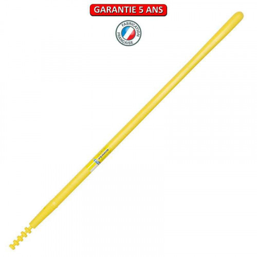 Manche composite droit 1,20 m pour pelle alu anglaise - PERRIN  