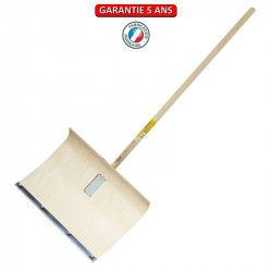 Poussoir à neige bois emmanché fixation rapide, outil pour le déneigement de marque PERRIN  , référence: J3821400