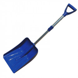 Pelle à neige auto 240 x 340 cm polypro manche retractable poignée, pour le déneigement - PERRIN  