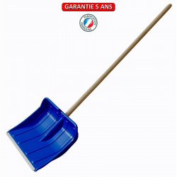 Poussoir à neige  polypro 490 x 370 cm manche 1,20 m, outil pour le déneigement de marque PERRIN  , référence: J3822400