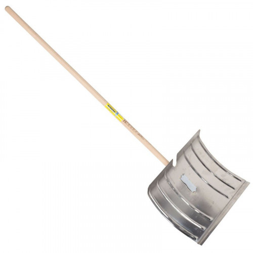 Poussoir à neige  alu 50 cm manche 1,30 m, outil pour le déneigement - PERRIN  