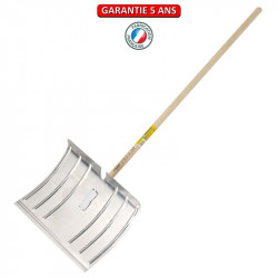 Poussoir à neige alu 50 cm manche 1,30 m, outil pour le déneigement - PERRIN