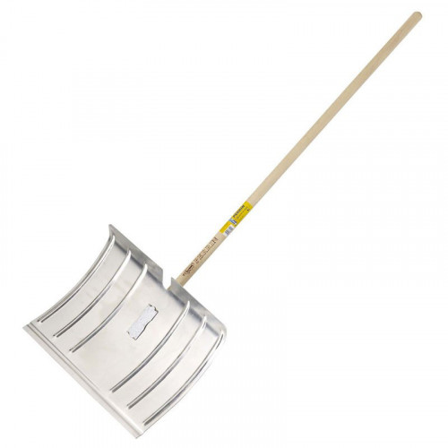 Poussoir à neige  alu 50 cm manche 1,30 m, outil pour le déneigement - PERRIN  