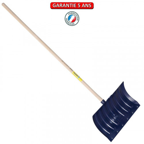 Poussoir à neige  polypro 53 cm manche 1,20 m PEFC, outil pour le déneigement - PERRIN  