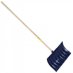 Poussoir à neige  polypro 53 cm manche 1,20 m PEFC, outil pour le déneigement - PERRIN  