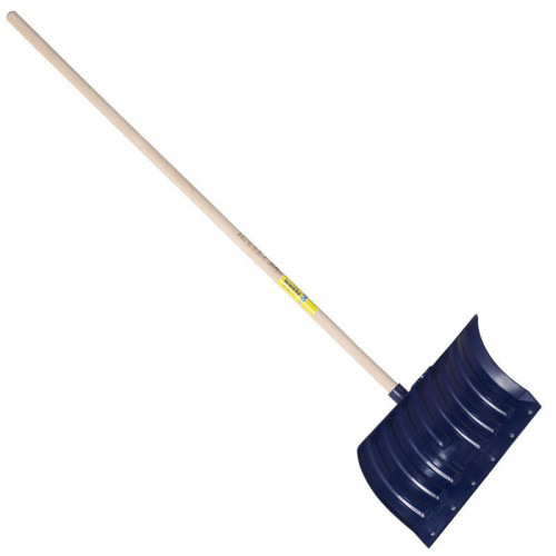 Poussoir à neige  polypro 53 cm manche 1,20 m PEFC, outil pour le déneigement - PERRIN  