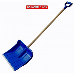 Poussoir à neige  polypro 490 x 370 cm manche poignée plastique, outil pour le déneigement de marque PERRIN  , référence: J3822800