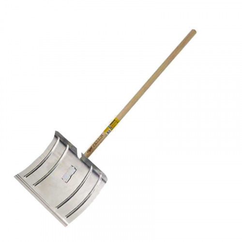 Poussoir à neige  aluminium 42 cm fix rapide manche 1,30 m, outil pour le déneigement - PERRIN  