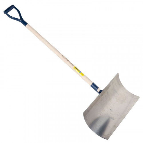 Poussoir à neige Gratte large aluminium  60 cm manche poignée YD,  pour le déneigement - PERRIN  