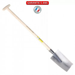 Louchet Senlis de 30 cm - emmanché béquille tournée 91 cm de marque PERRIN  , référence: J3827600