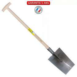 Louchet Senlis de 26 cm - emmanché béquille fraisée 95 cm de marque PERRIN  , référence: J3827700